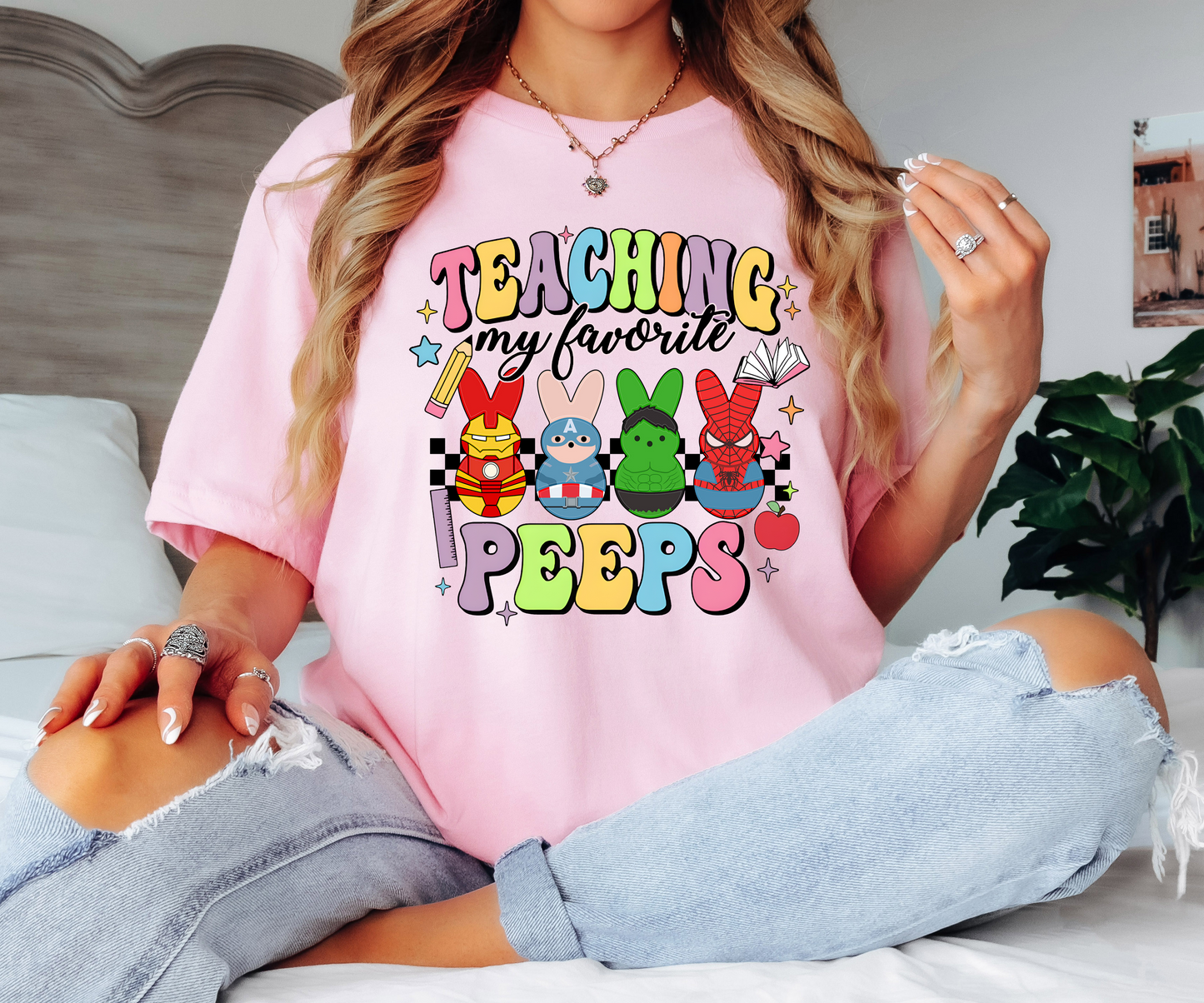 Teaching my peeps | Printed