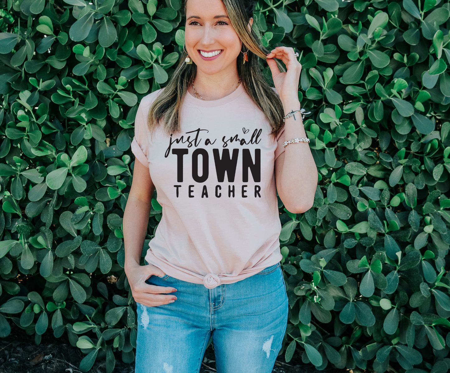 Small town teacher | Printed