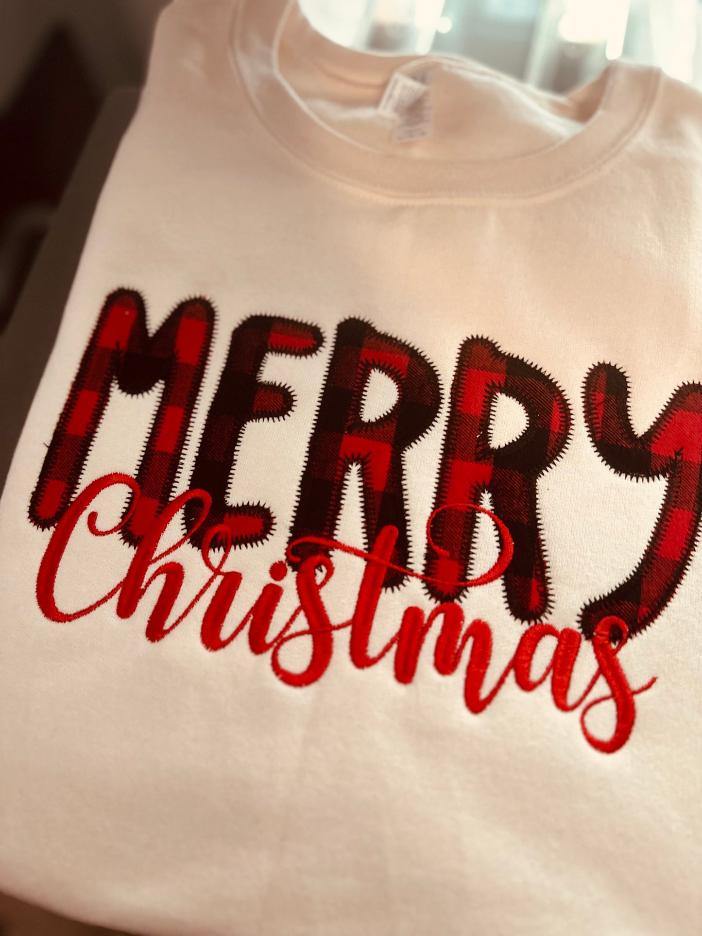 Merry Christmas | Embroidery | Applique Embroidery