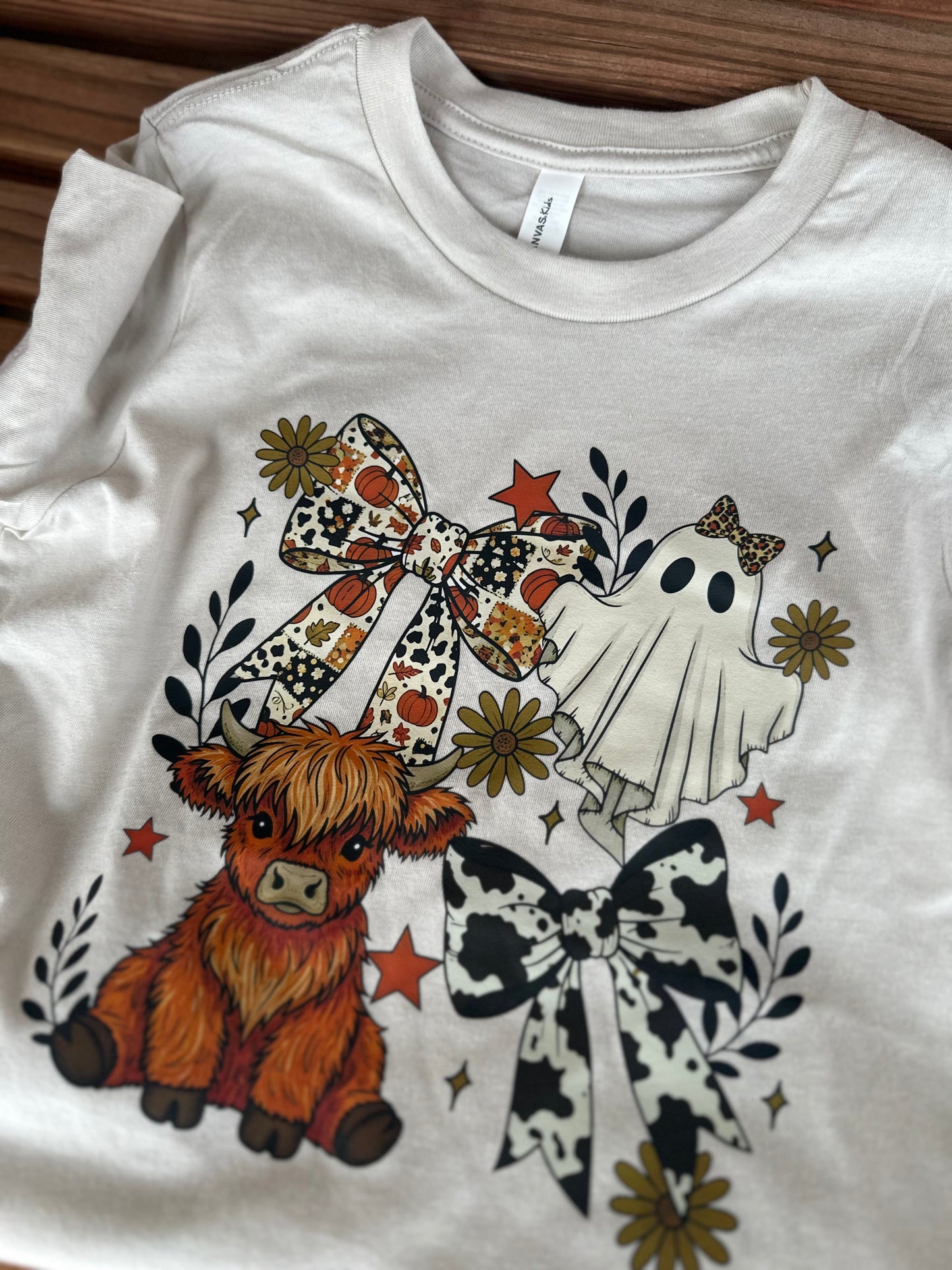 Ghost | Cow Bow Tee