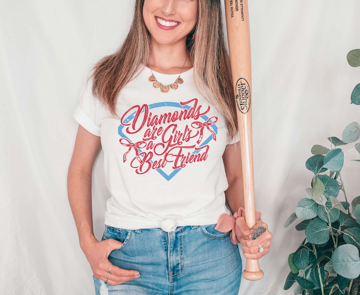 Diamonds are a girls best friend | Printed