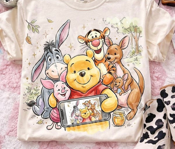 Bear & friends selfie | Pre-order