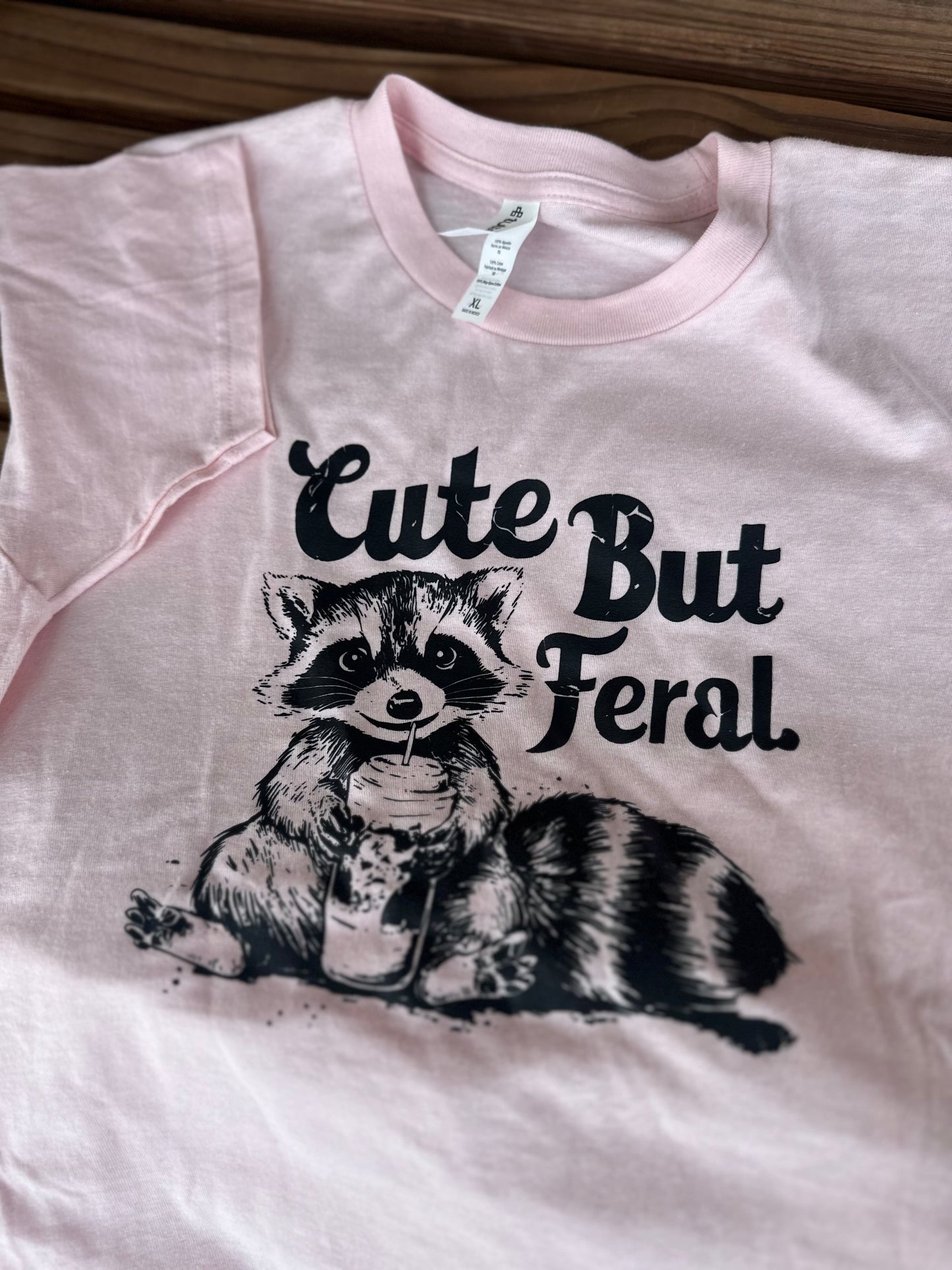 Cute but feral youth tee