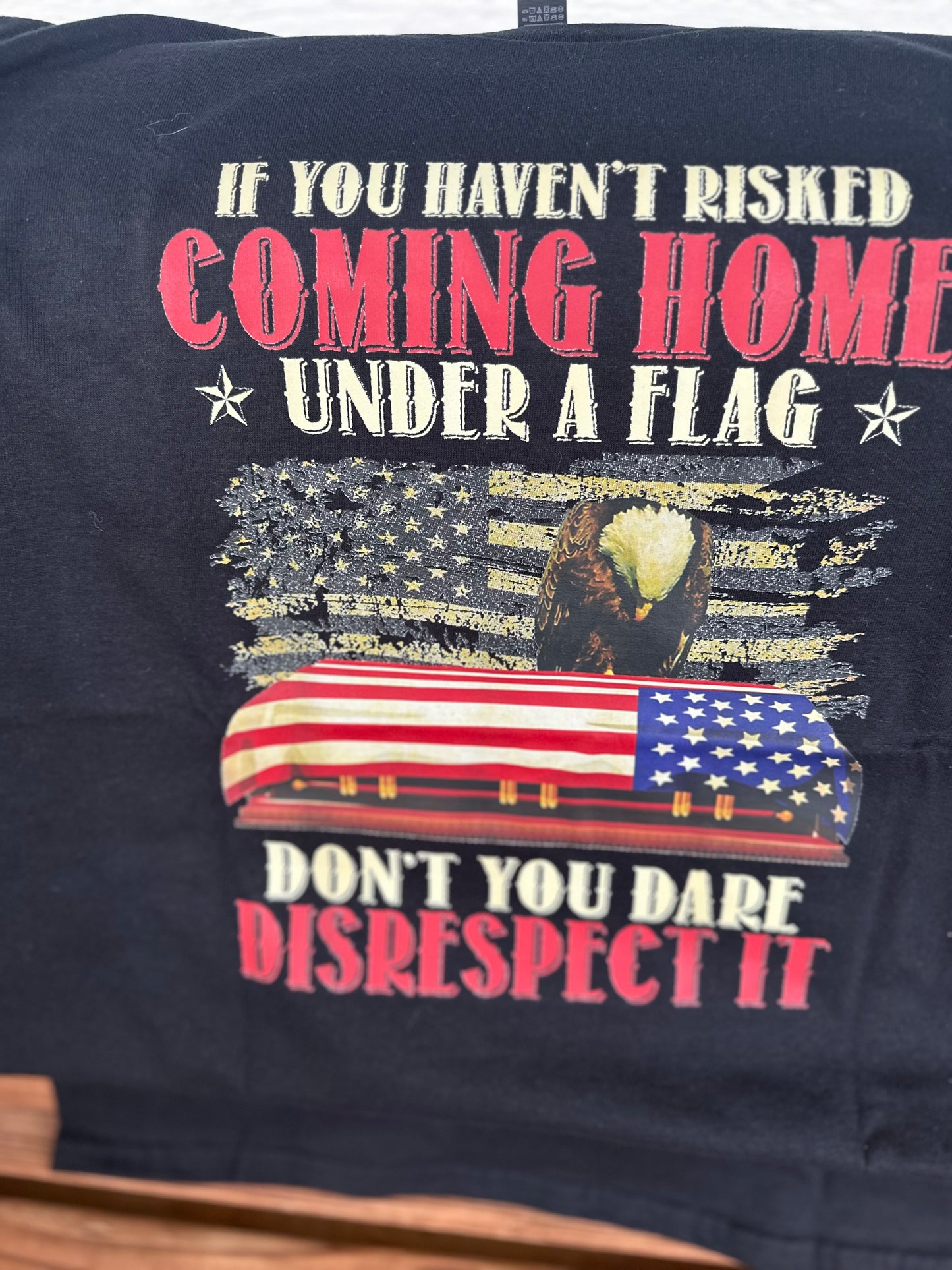 Respect the flag tee