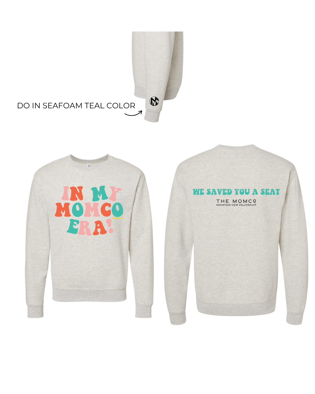 In my MomCo era (sweatshirt): MomCo 2025-26