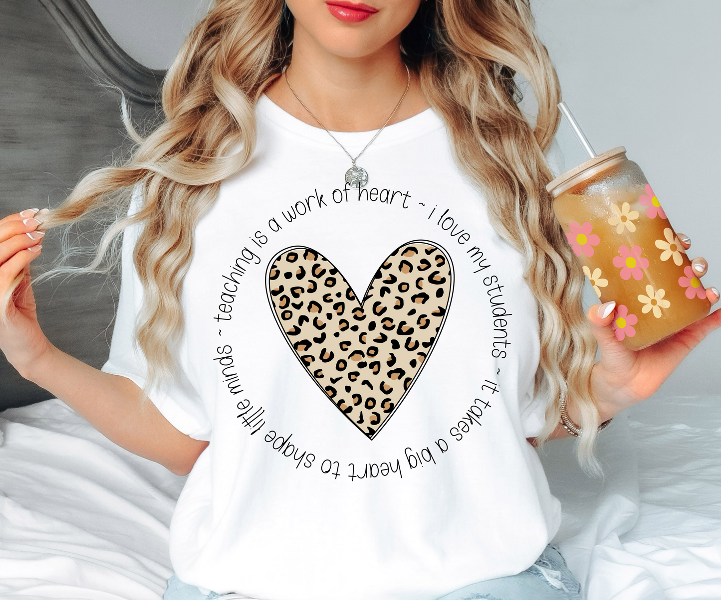 Teaching is a work of heart | Printed