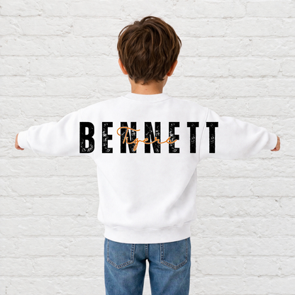 Youth Sizes | Bennett | Tigers Full Back | Team Apparel | DTF Printed