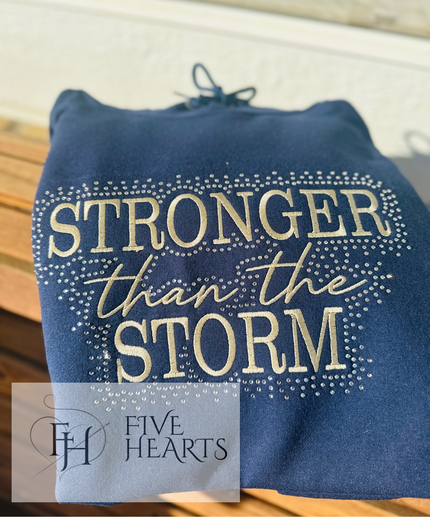 Stronger Than The Storm | Embroidery