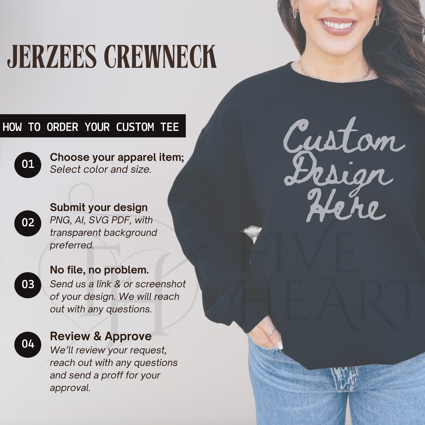 Jerzees Crewneck