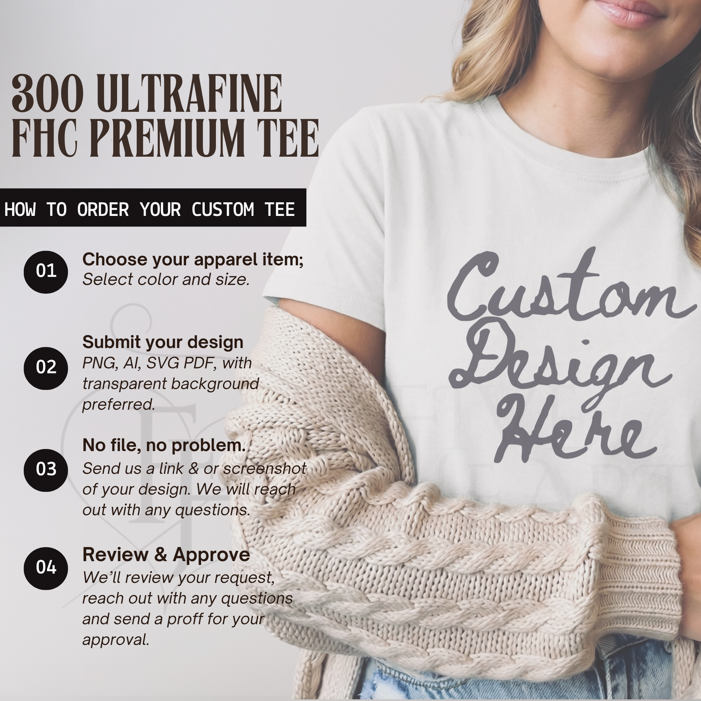 300 Ultrafine: FHC Premium Tee