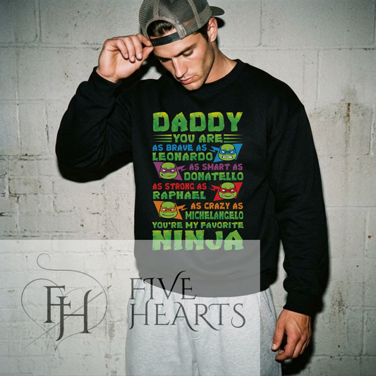Favorite Ninja | Dad | Graphic Tee | DTF Printed