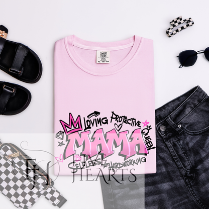 Mama | Graffiti | Graphic Tee | DTF Printed