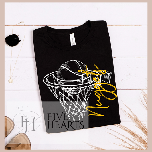 Nuggets Basketball Shirt | Basketball Fan Tee