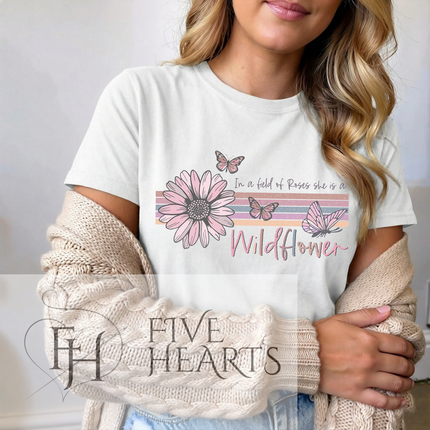 Wildflower | Graphic Tee | DTF Printed