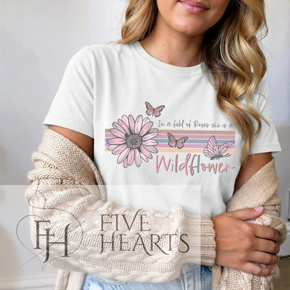 Wildflower | Graphic Tee | DTF Printed