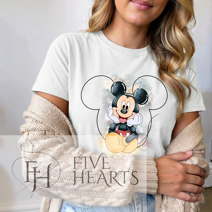 M. Mouse | Graphic Tee | DTF Printed