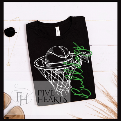 Bulldogs Basketball Shirt| Game Day Apparel