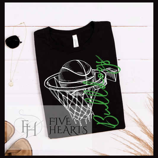 Bulldogs Basketball Shirt| Game Day Apparel