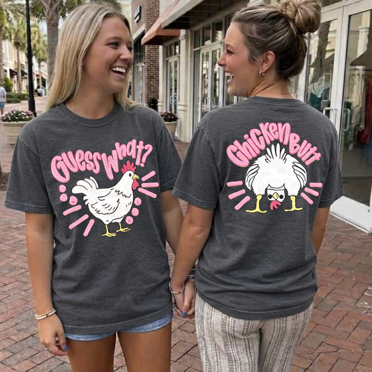 Guess what | Graphic Tee | DTF Printed