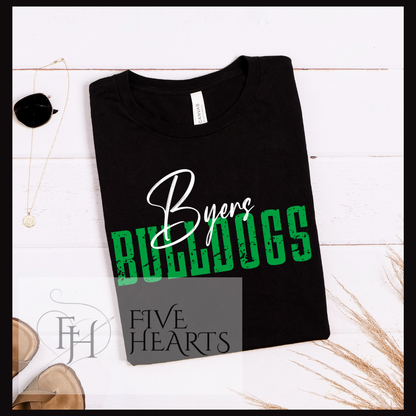Byers Bulldogs Shirt| Spirit Wear Apparel