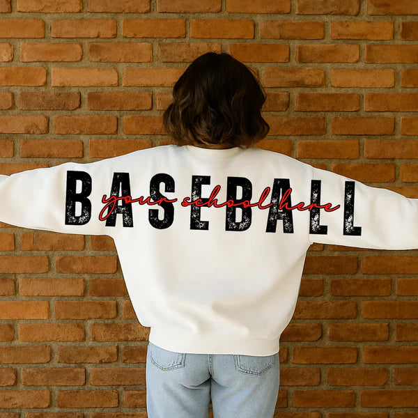 Customizable Full Back | All Sports | Team Apparel | DTF Printed
