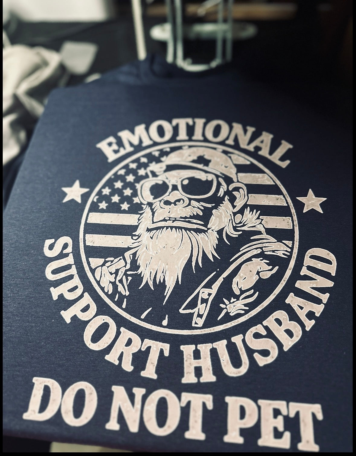 Emotional support husband | Print on Hand