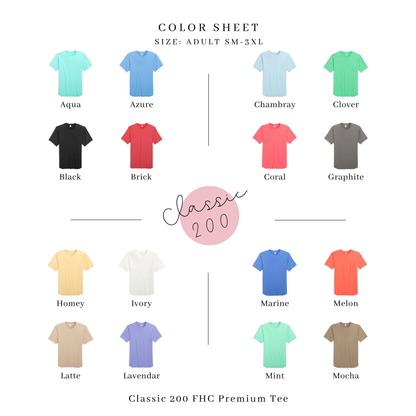 200 Classic: FHC Premium Tee