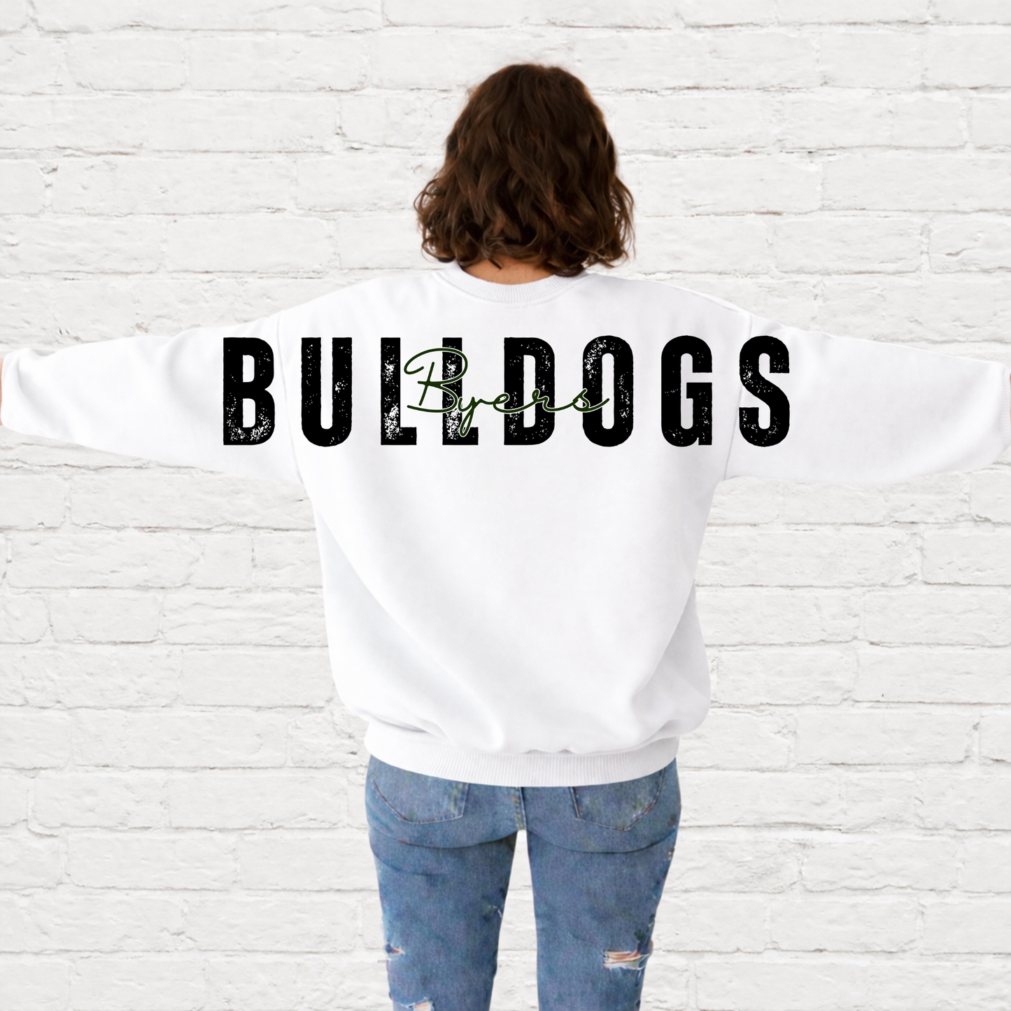 Byers | Bulldogs Full Back | Team Apparel | DTF Printed