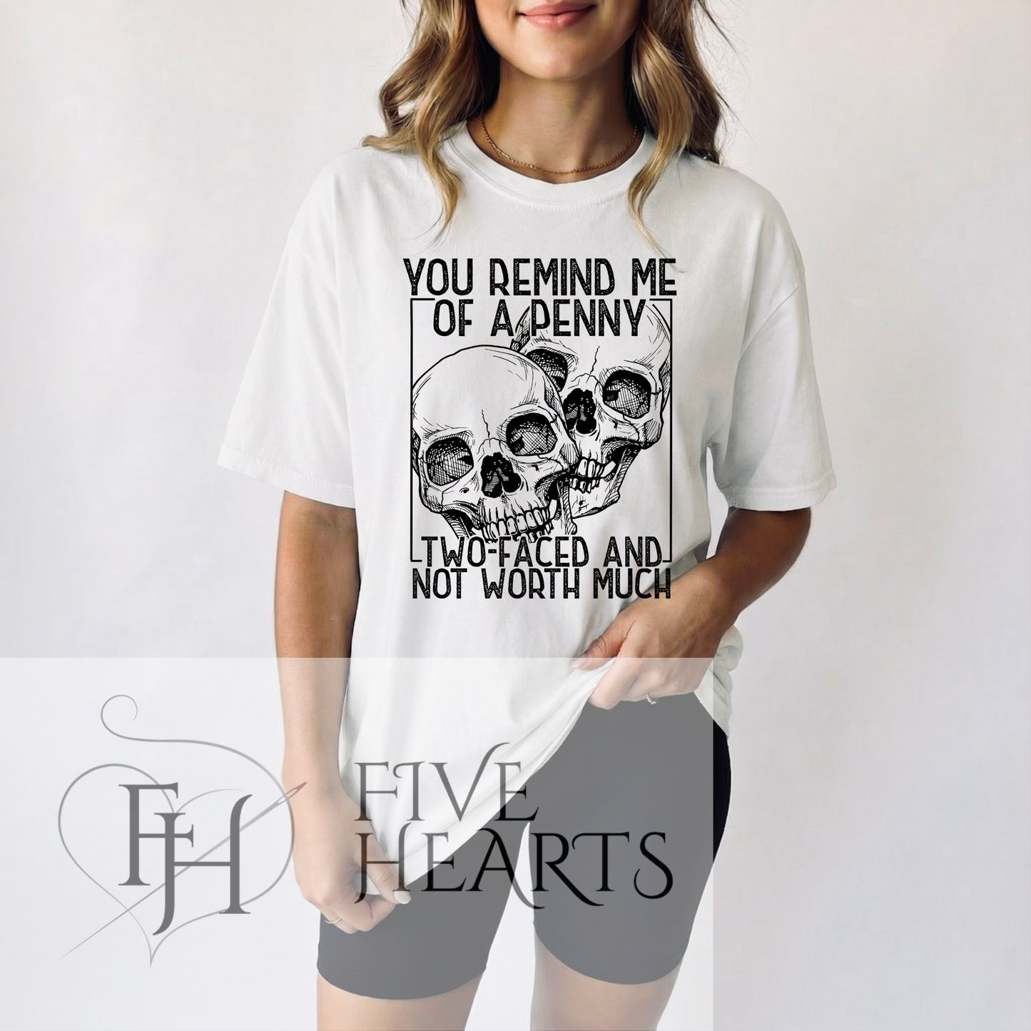 Remind Me of a Penny | Graphic Tee | DTF Printed
