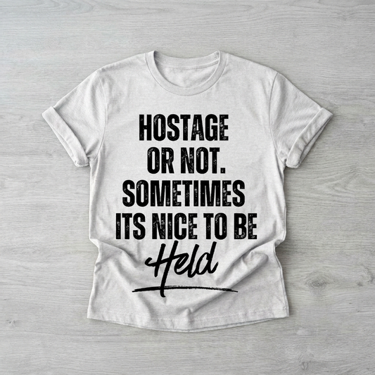 Nice to be held | Printed