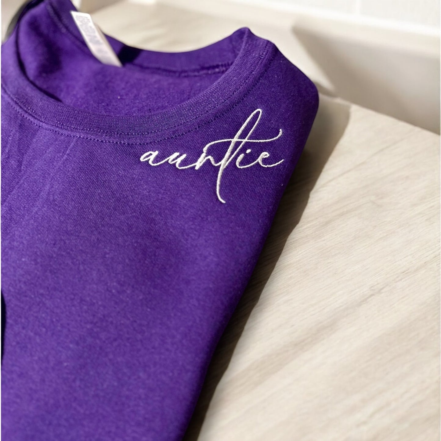 Collar Name + Sleeve | Embroidery | Custom