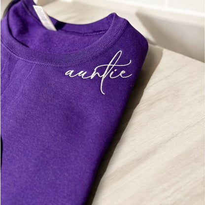 Collar Name + Sleeve | Embroidery | Custom