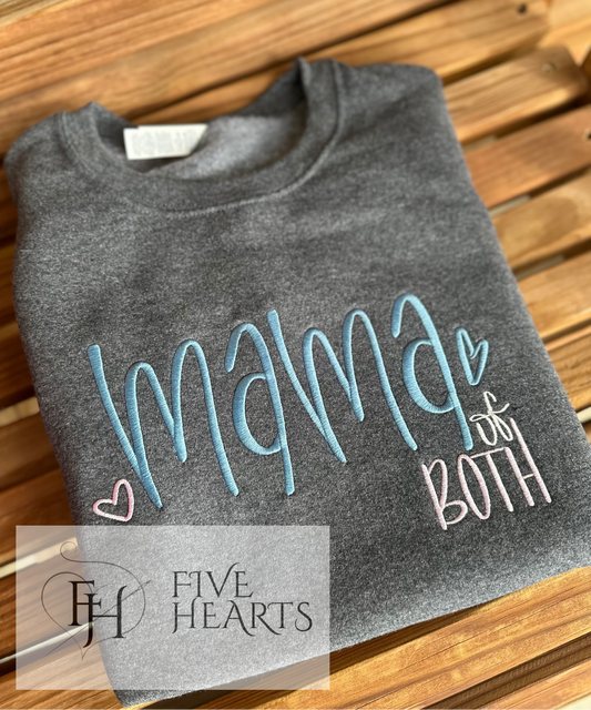 Mama of Both | Embroidery
