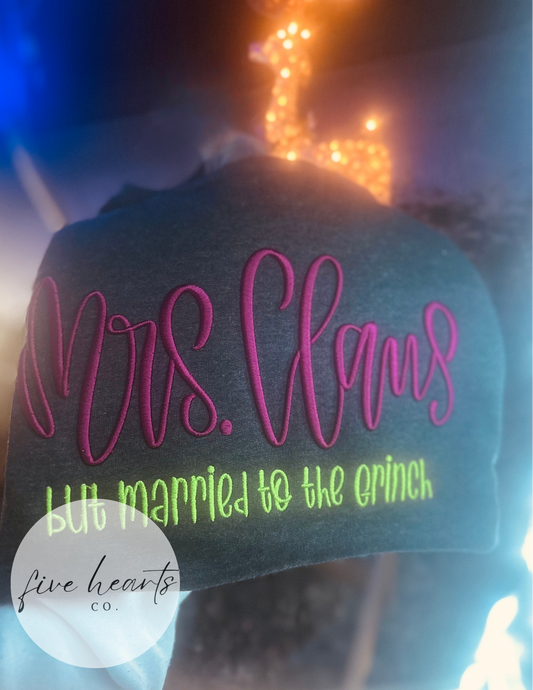 Mrs. C | Embroidery | Puff Embroidery