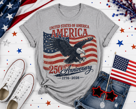 America Flag 250 | Print on Hand