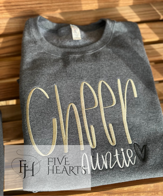 Personalized Cheer| Embroidery