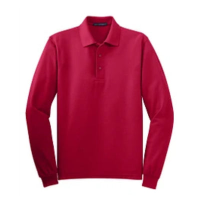 Reserved for Needham: Port Authority K500LS Silk Touch™ Long Sleeve Polo