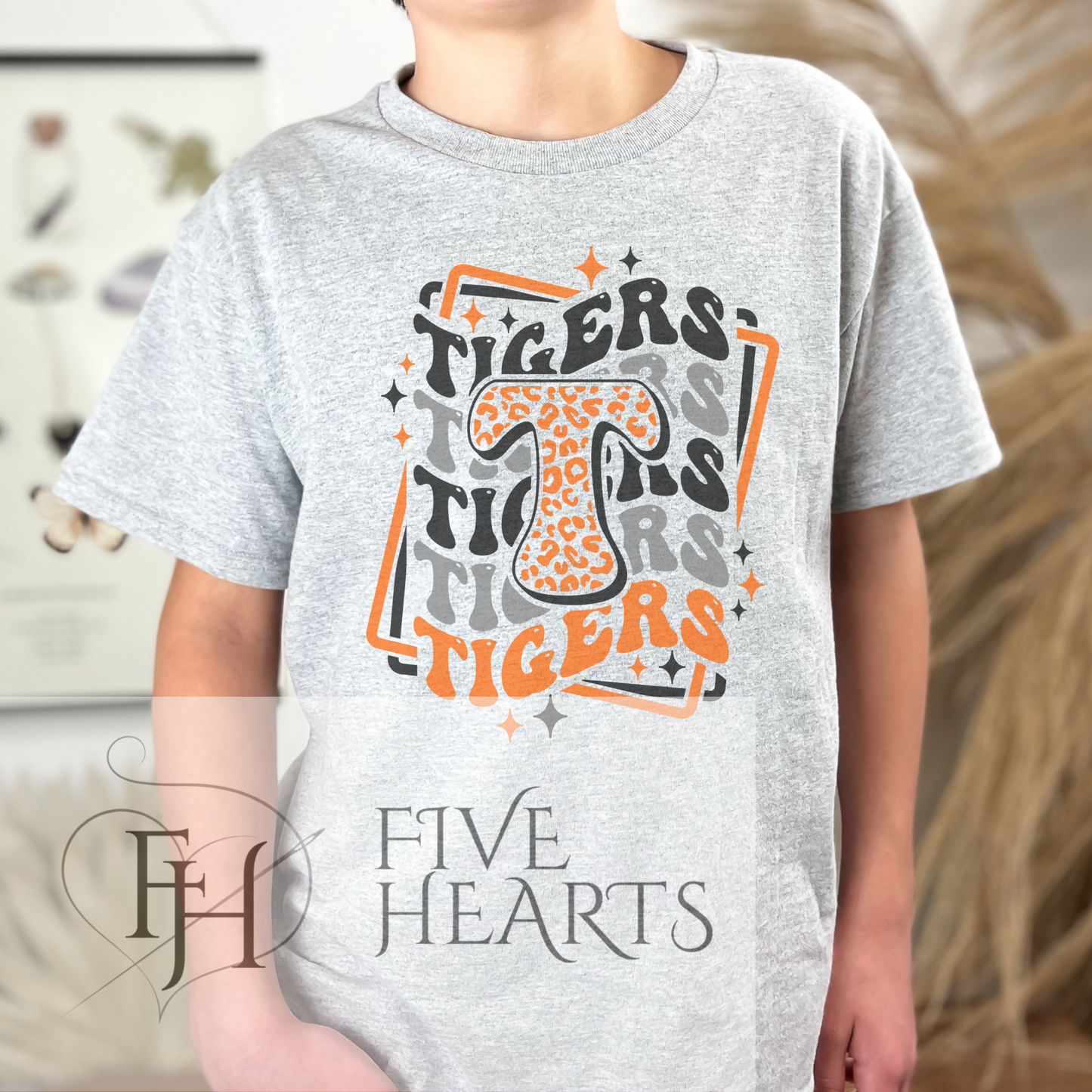 Tigers | Graphic Tee | DTF Printed
