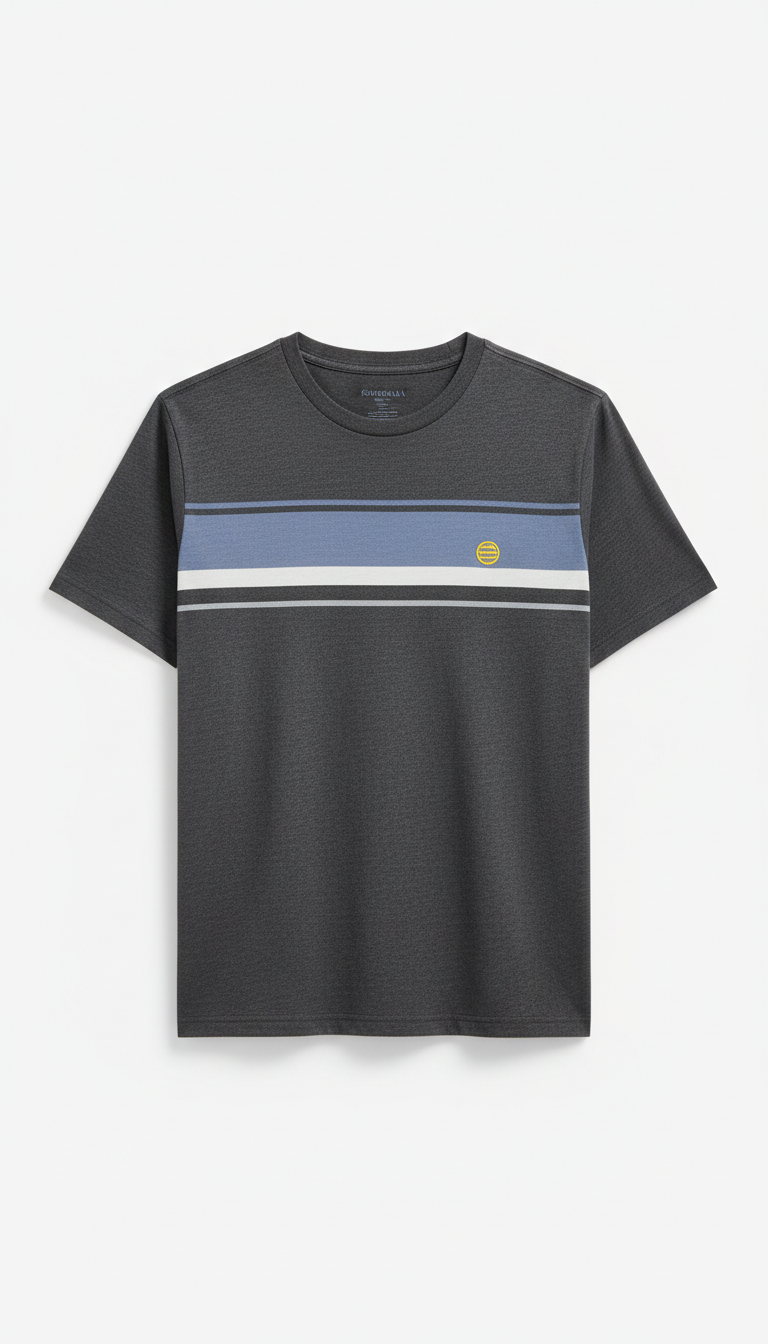 Cotton-polyester blend t-shirt