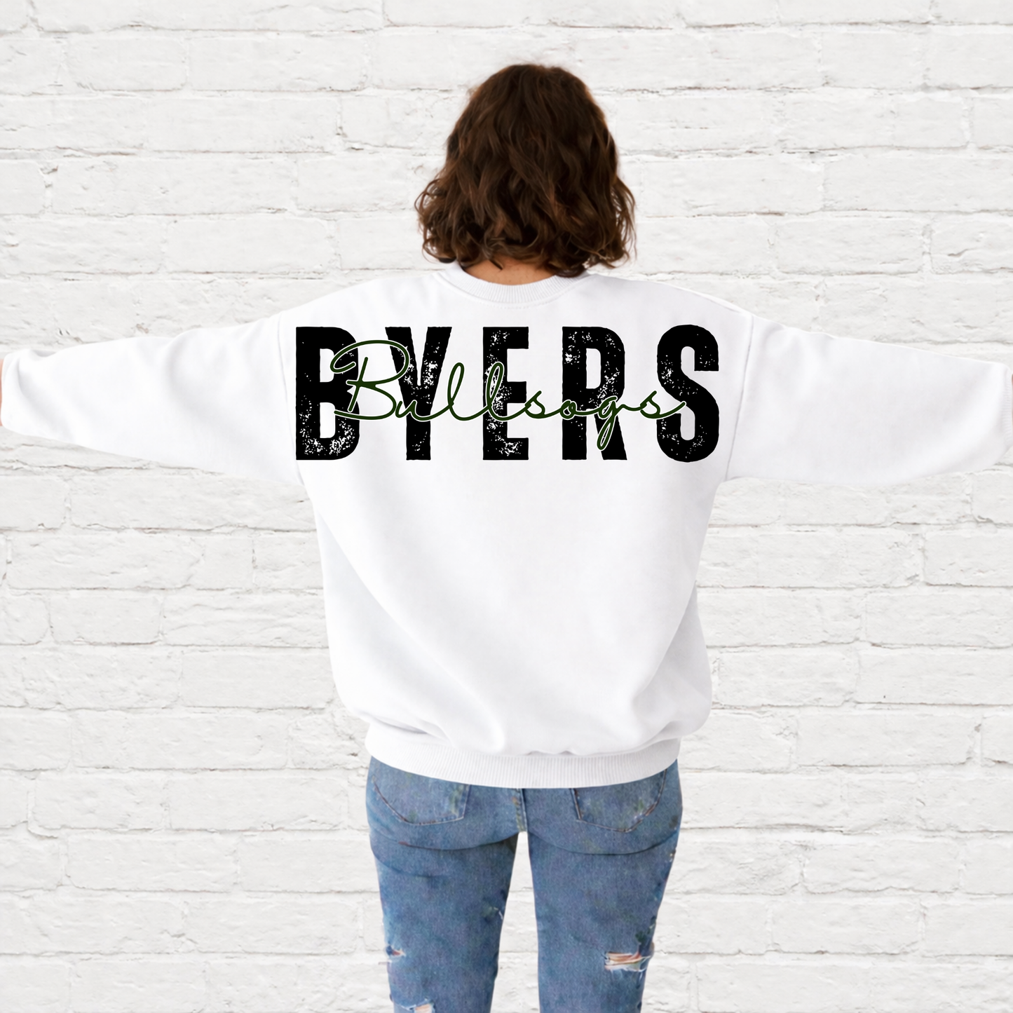 Byers | Bulldogs Full Back | Team Apparel | DTF Printed