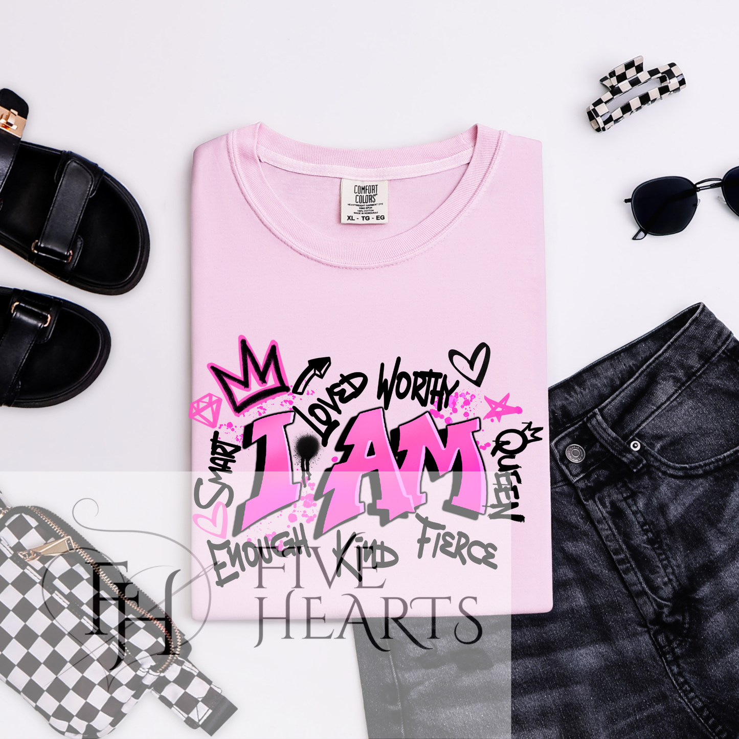 I am | Graphic Tee | DTF Printed