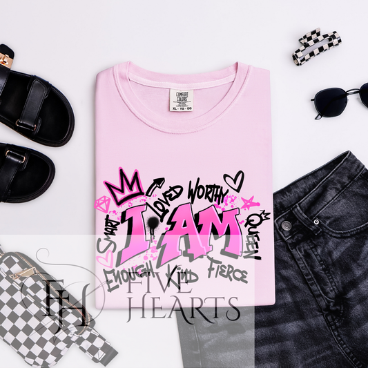 I am | Graphic Tee | DTF Printed