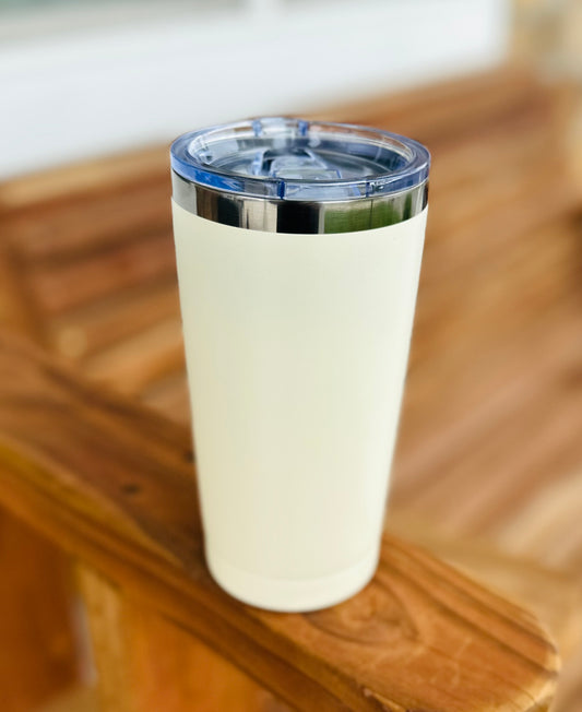 20 oz engraved cup w/lid (customize)