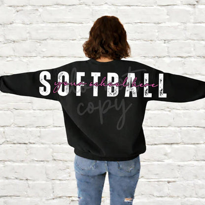 Customizable Full Back | All Sports | Team Apparel | DTF Printed