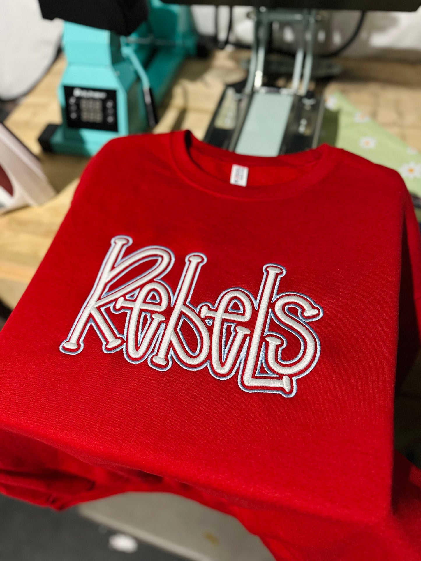 Rebels | Embroidery | Puff Embroidery