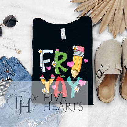Fri Yay | Graphic Tee | DTF Printed