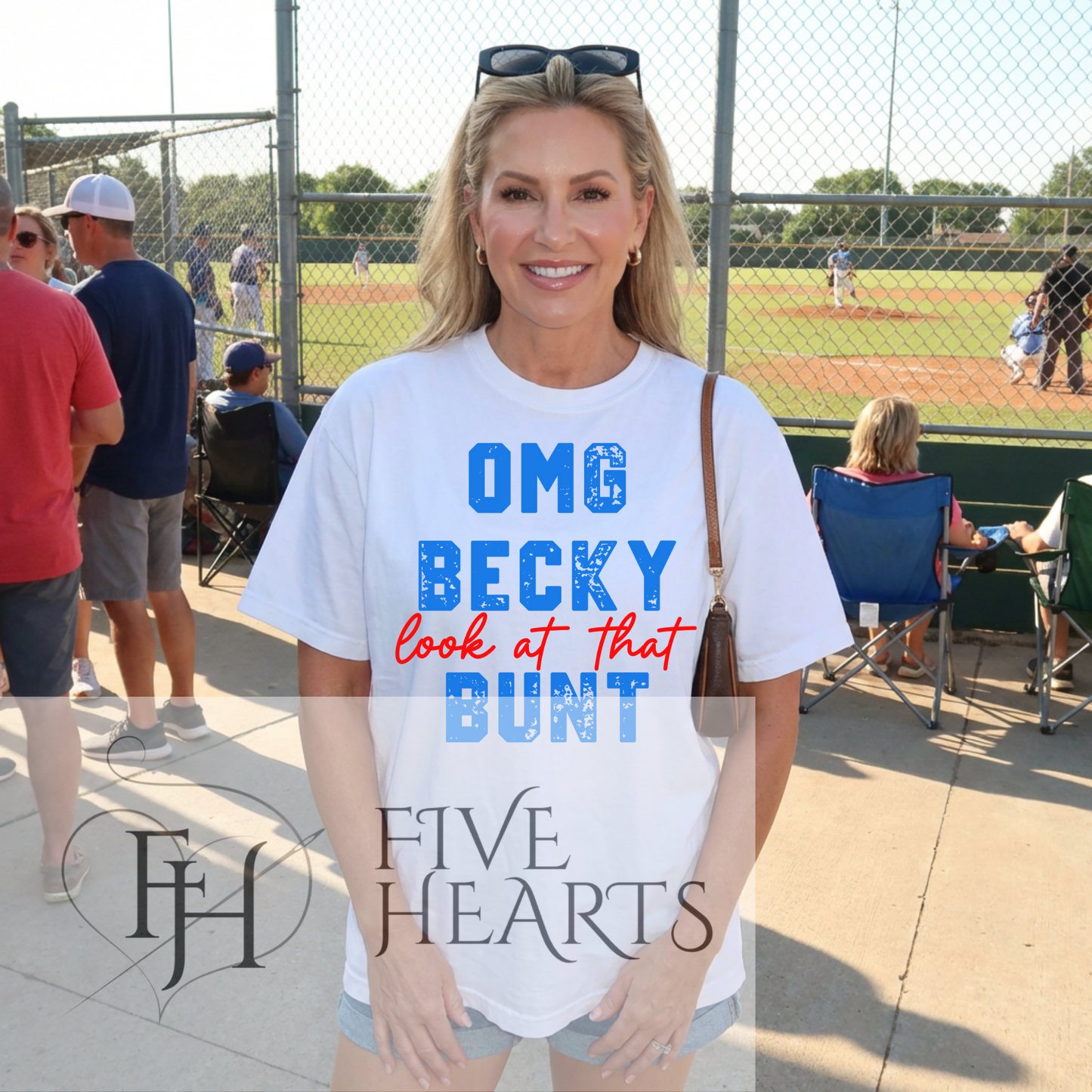 Look At That Bunt | Graphic Tee | DTF Printed