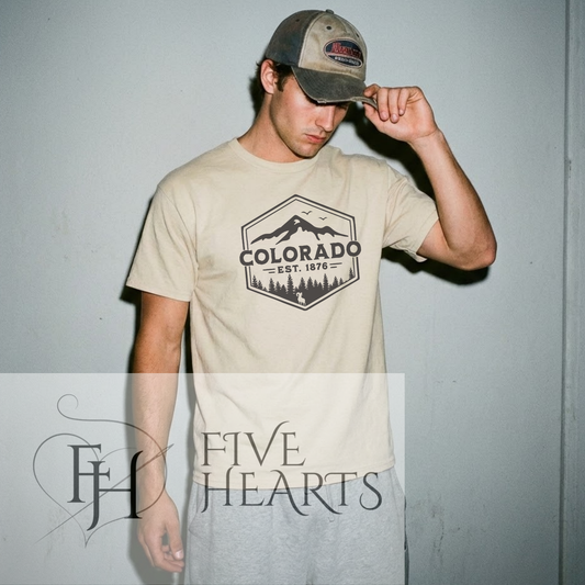 Colorado | Graphic Tee | DTF Printed