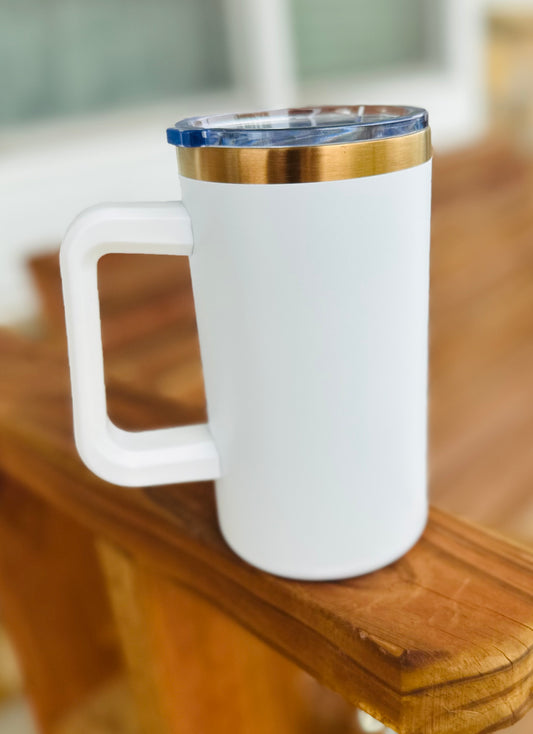 20 oz engraved cup w/lid (customize)