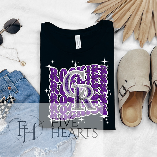 Colorado Baseball  | Graphic Tee | DTF Printed